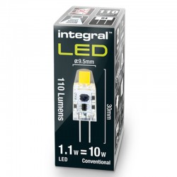 G4 110Lm 1,1 Watt (10W) 4000K 12V