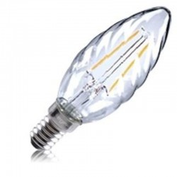 E14 Candle Glas Filament Flame 230Lm 2Watt (23W) 2700K