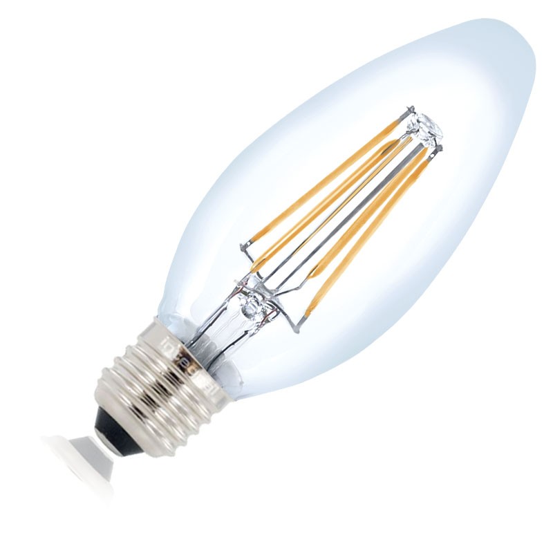 E27 Candle Glas 470Lm 4,5 Watt (40W) 2700K Dæmpbar