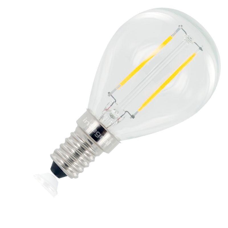 E14 Mini Globe Glas 250Lm 2,8 Watt (25W) 2700K