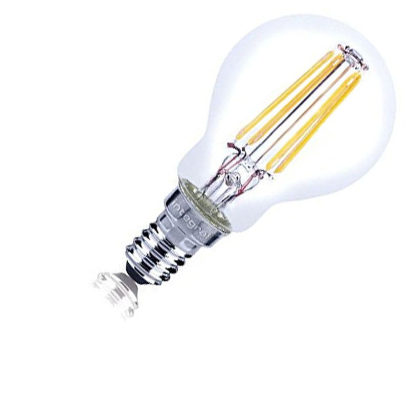 E14 Mini Globe Glas 420Lm 4 Watt (26W) 2700K