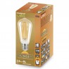 E27 Vintage Glas ST64 170Lm 2,5 Watt (40W) 1800K