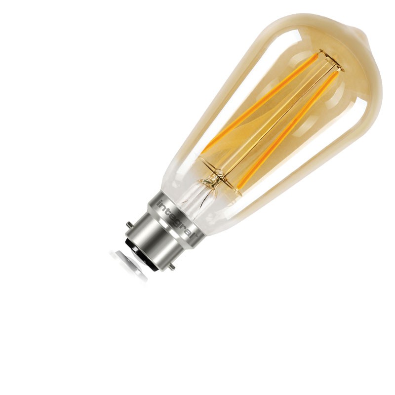 B22 Vintage Glas ST64 170Lm 2,5 Watt (40W) 1800K