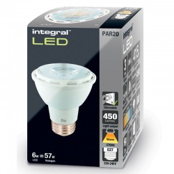 PAR20 450Lm 6 Watt (57W) 2700K Dæmpbar