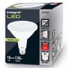 PAR38 1400Lm 15 Watt (135W) Rød IP65
