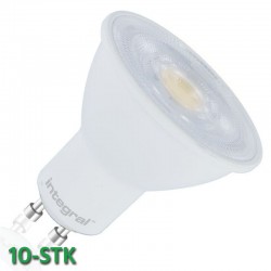 GU10 660Lm 7 Watt (81W) 3000K dæmpbar - 10-Pak
