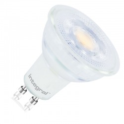GU10 390Lm 4,7 Watt (50W) 2700K Glas