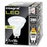 GU10 390Lm 4,7 Watt (50W) 2700K Glas