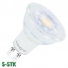 GU10 425Lm 4,7 Watt (53W) 4000K Glas 5-Pak