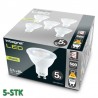 GU10 Classic 500Lm 5,7 Watt (65W) 2700K 5-Pak