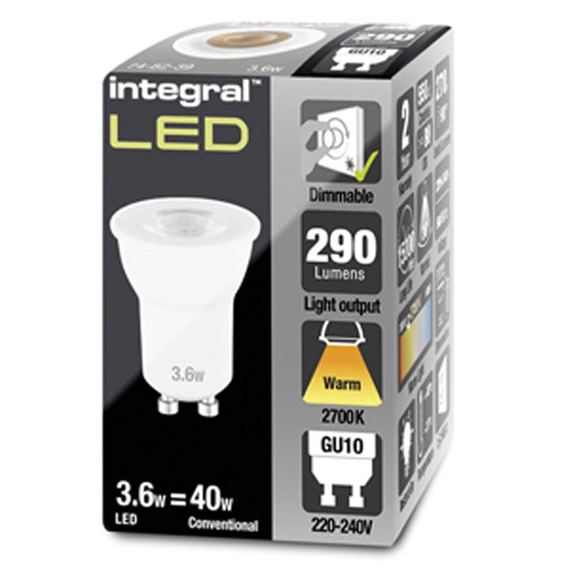 GU10 Classic MR11 330Lm 3,2 Watt (40W) 2700K 240V Dæmpbar