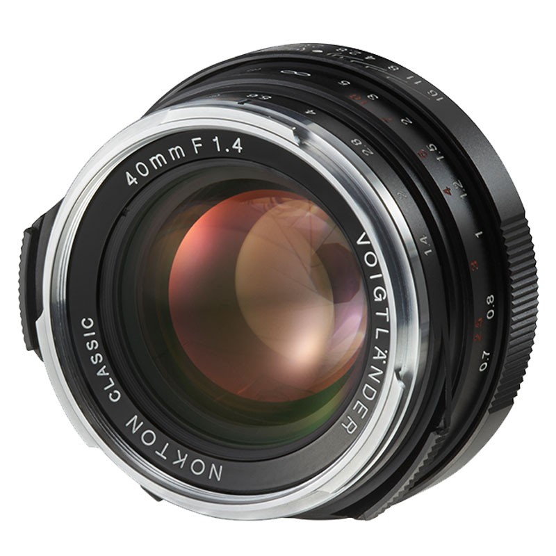 Voigtländer Nokton 40mm f/1,4 S.C. sort