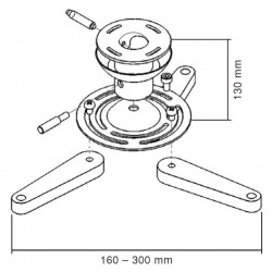 reflecta Universal Loft Beslag MEDUSA