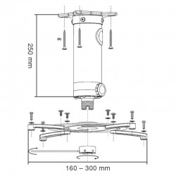 reflecta Universal Loft beslag SUPERIA