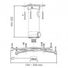 reflecta Universal Loft beslag SUPERIA