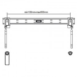 reflecta SLIM 60-6060 TV Beslag