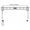 reflecta SLIM 60-6060 TV Beslag