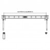 reflecta SLIM 70-8080 TV Beslag