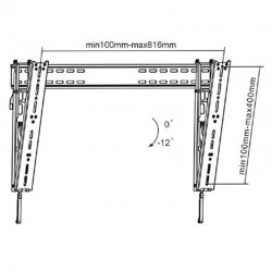 reflecta SLIM 63-8040T TV Beslag
