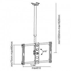 reflecta Pallas XL TV Beslag