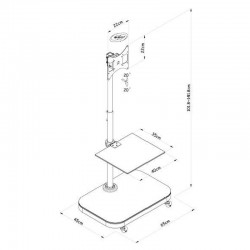 reflecta TV Stand 37P-Shelf