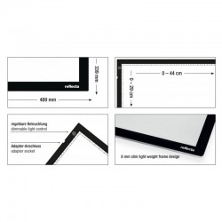 Reflecta LED Light Panel A3 incl. AC adapter