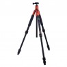 Rollei Fotopro Tripod kit C4i+FPH-53P orange
