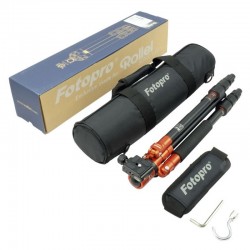 Rollei Fotopro Tripod kit C4i+FPH-53P orange