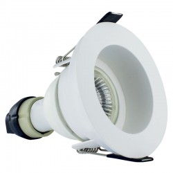 Evofire 70mm + GU10 Holder u/pære hvid