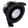 Downlight 830Lm 10 Watt (50W) 3000K IP65 dæmpbar sort