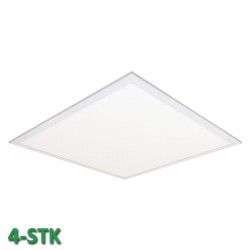 Panel sidebelyst lyspanel 600x600 2800Lm 30 Watt 3000K u/Driver 4-pak