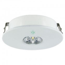 Downlight Nødbelysning 180Lm 1 Watt vedligeholdelsesfri