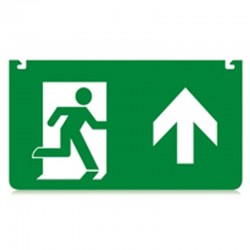 Skilt nødudgang pil op til 26M