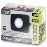 Compact-Tough Floodlight 30 Watt 3000K 2700Lm sort