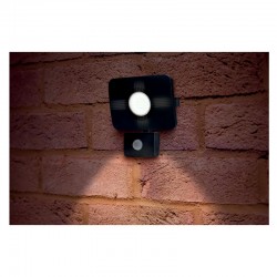 Compact-Tough Floodlight 30 Watt 4000K 2700Lm PIR Sensor Sort