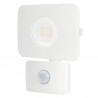 Compact-Tough Floodlight 20 Watt 3000K 1800Lm PIR Sensor hvid
