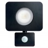 Compact-Tough Floodlight 30 Watt 3000K 2700Lm PIR Sensor Sort