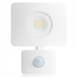 Compact-Tough Floodlight 20 Watt 3000K 1800Lm PIR Sensor override Hvid