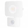Compact-Tough Floodlight 20 Watt 3000K 1800Lm PIR Sensor override Hvid