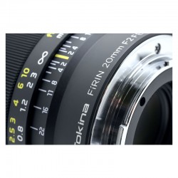 Tokina Firin 20mm f/2 FE MF, SONY E