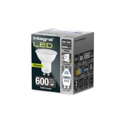 GU10 Classic 660Lm 5,7 Watt (70W) 4000K dæmpbar